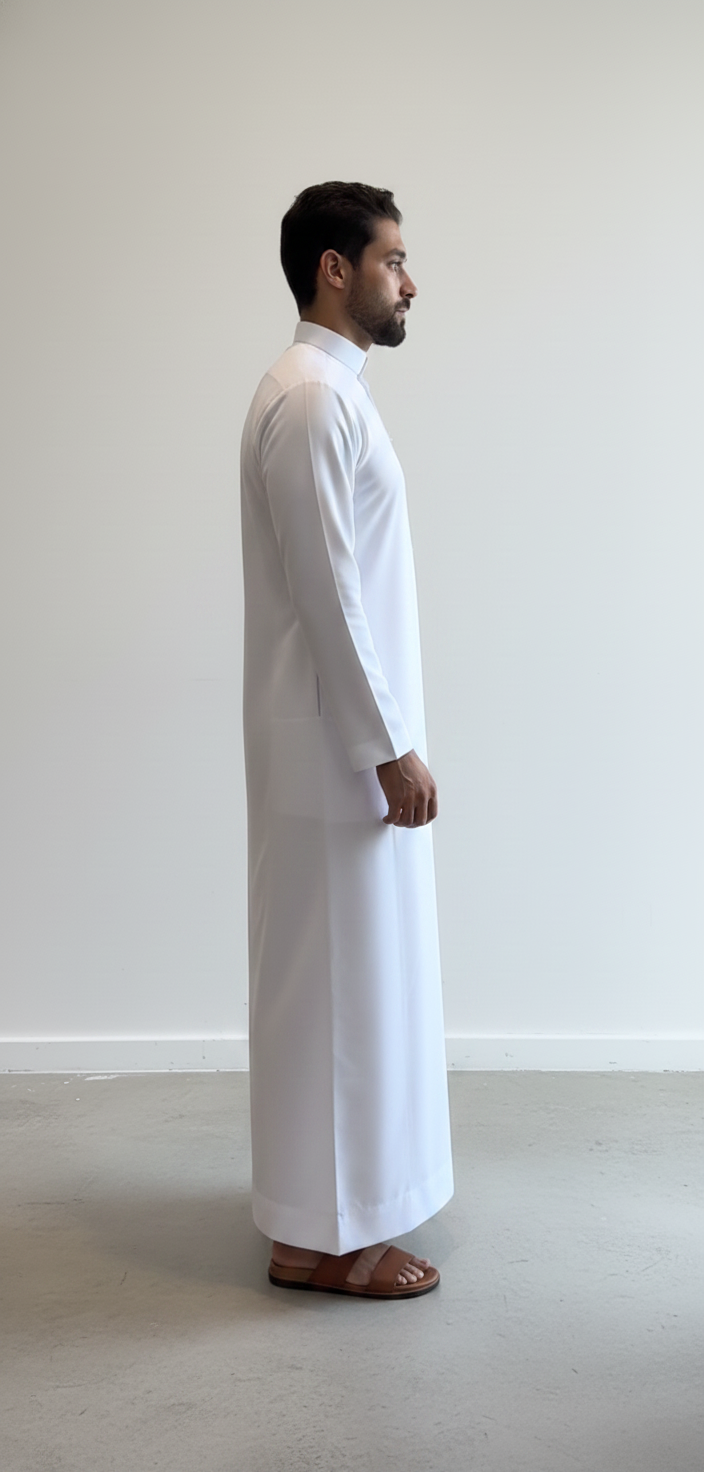 Omani Thobe – White