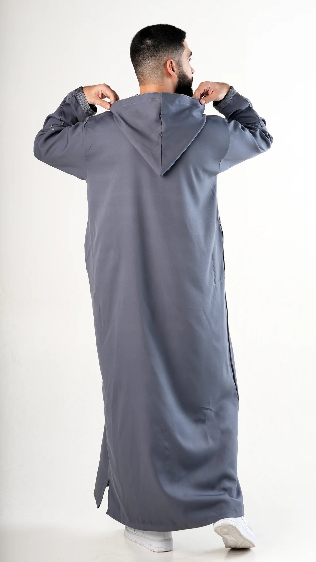 Moroccan Thobe - Gray