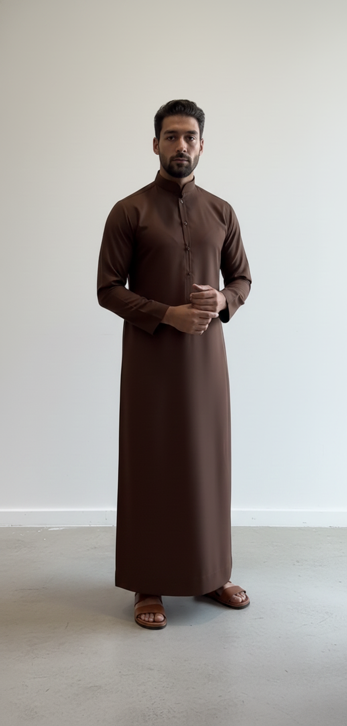 Omani Thobe - Brown