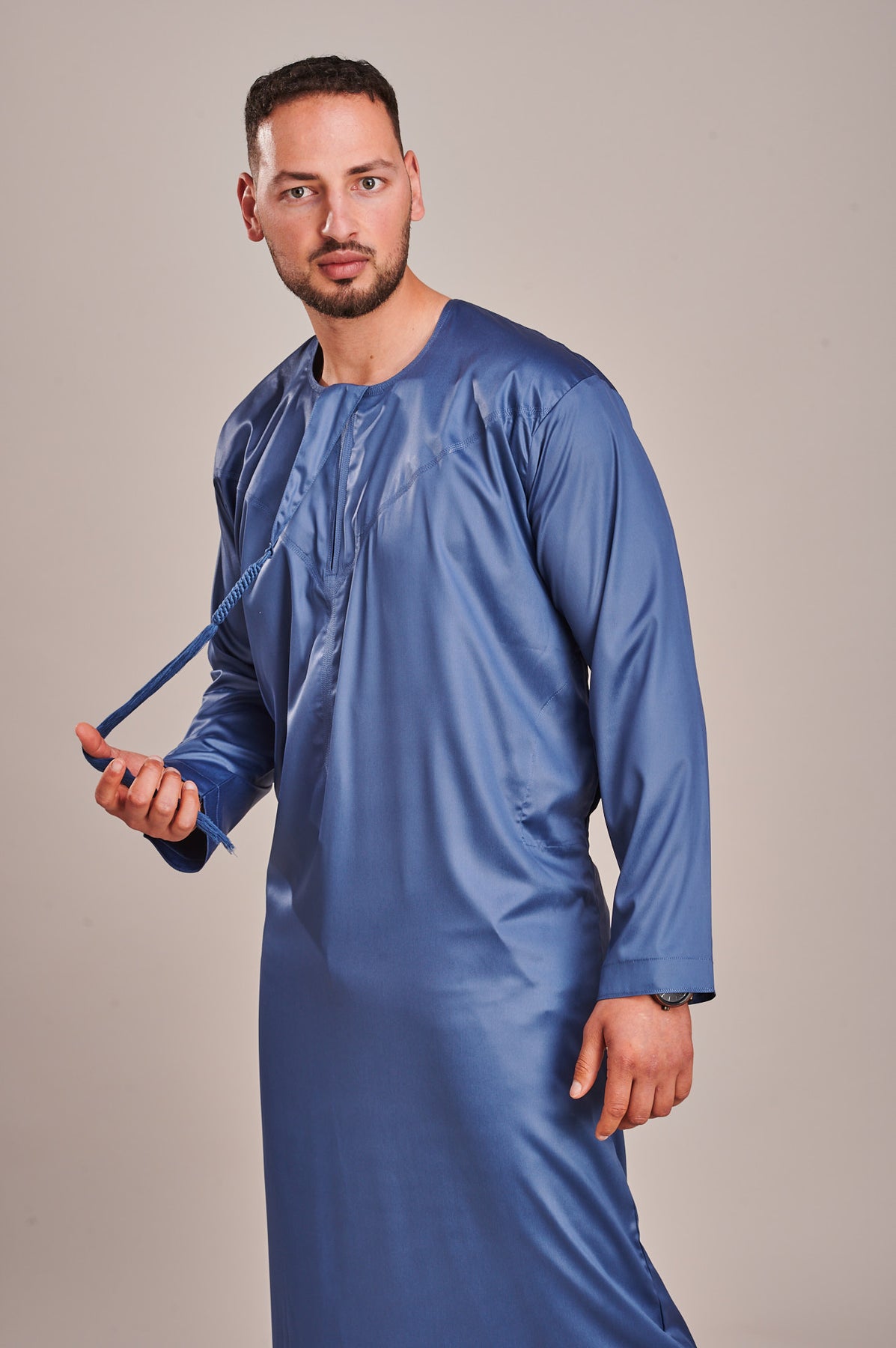 Emirati Dark Blue Thobe