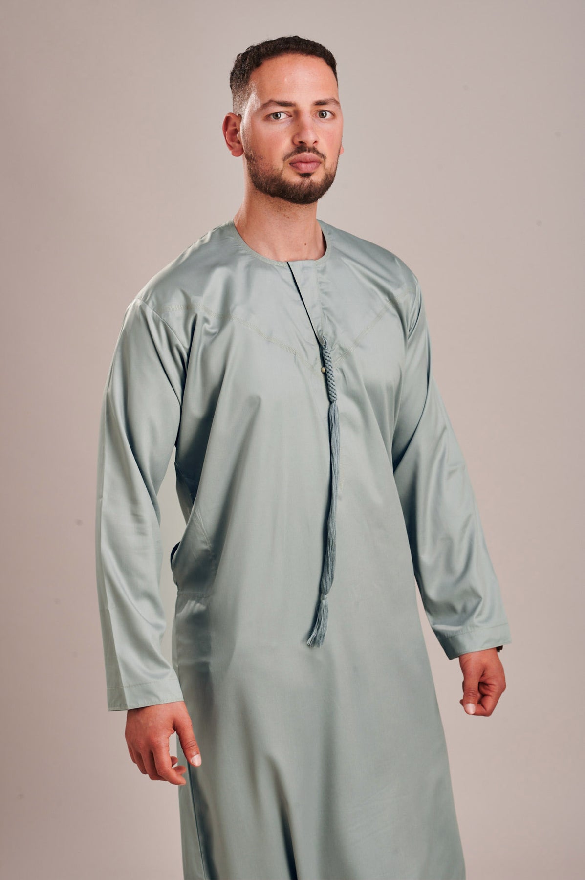 Emirati Sage Green Thobe