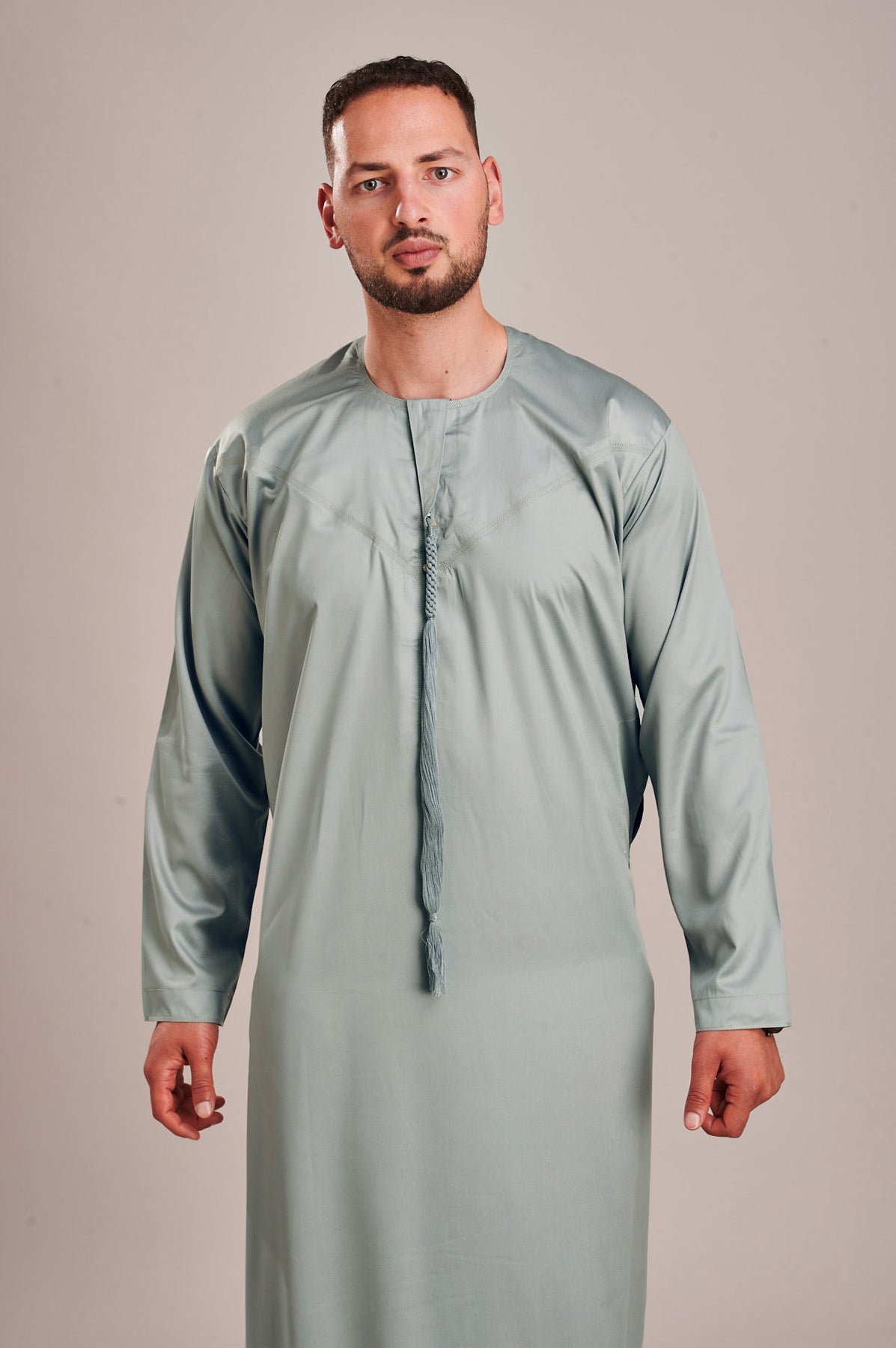Emirati Sage Green Thobe