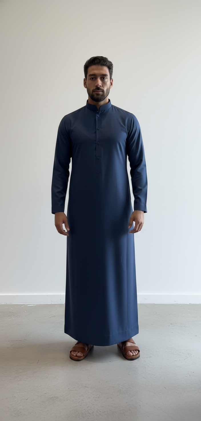 Omani Thobe - Dark Blue