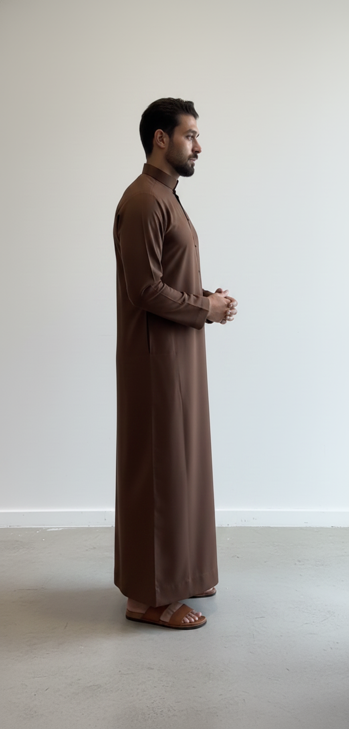 Omani Thobe - Brown
