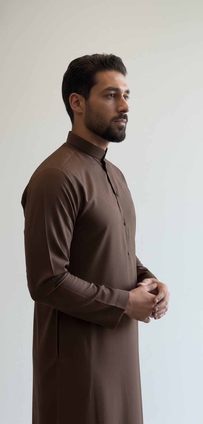 Omani Thobe - Brown