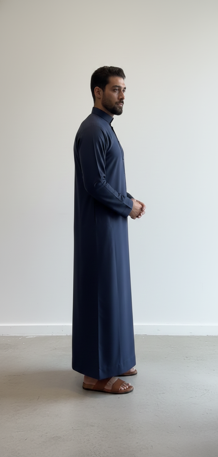 Omani Thobe - Dark Blue