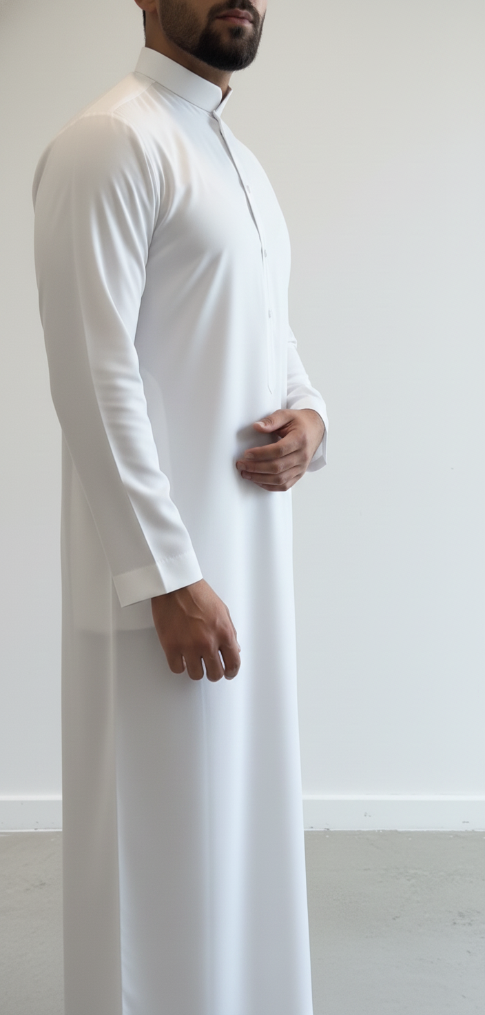 Omani Thobe – White