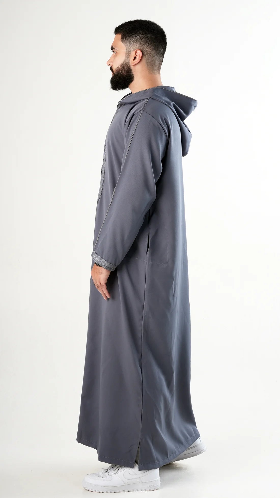 Moroccan Thobe - Gray